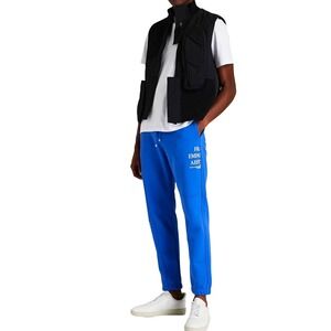Frame Mens Sz Medium Modern Jogger Sweatpants Royal Blue Defect
